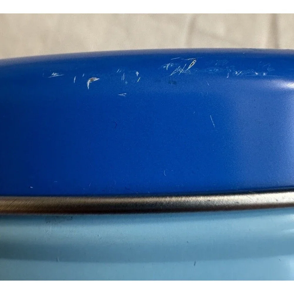 RARE Jonathan Adler Keurig Canister Tin Abstract Limited Edition 2020 Mod Blue